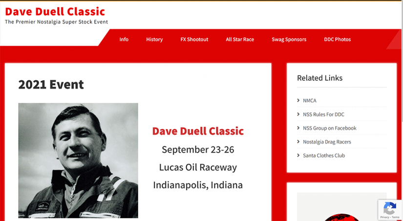 Dave Duell Classic Web Site